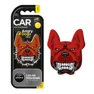 Aroma Car Angry Dog Illatosító, Black