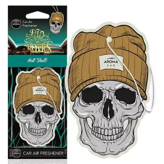 Aroma Car Illatosító, Dia de les Muertos, Sapkás Koponya