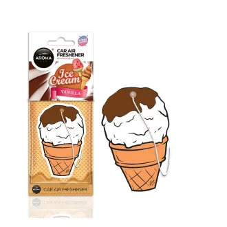 Aroma Car Sweets Lapillatosító, Ice Cream Brown Vanilla