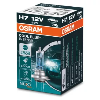   Izzó 12V/55W/H7 1db/+100% 5000K Osram Cool Blue Intense Nextgen 64210CBN