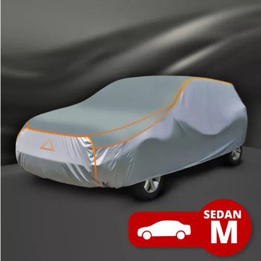 Jégeső elleni autótakaró ponyva-M Sedan 431 x 165 x 120 cm