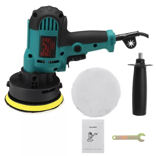 POLÍROZÓGÉP 220V 700W 125MM 600-3700/MIN KÉK