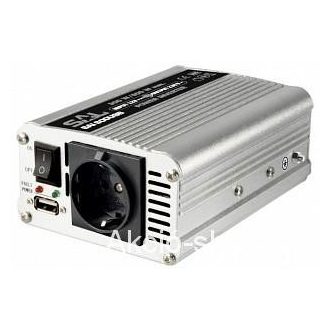 Feszültségátalakító, 300/600W, USB töltőaljzat