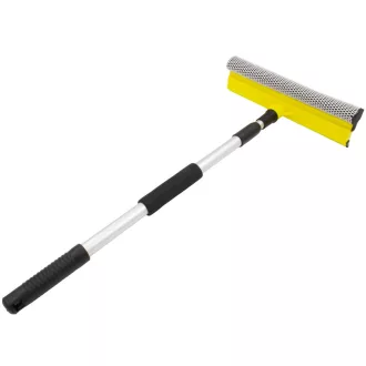   MaxSpeed Szivacsos ablaklehúzó, 55-90 cm-es alumínium teleszkópos nyéllel, 25 cm széles, sárga