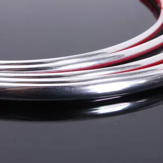 MaxSpeed Öntapadós Króm Díszcsík 8m/5mm