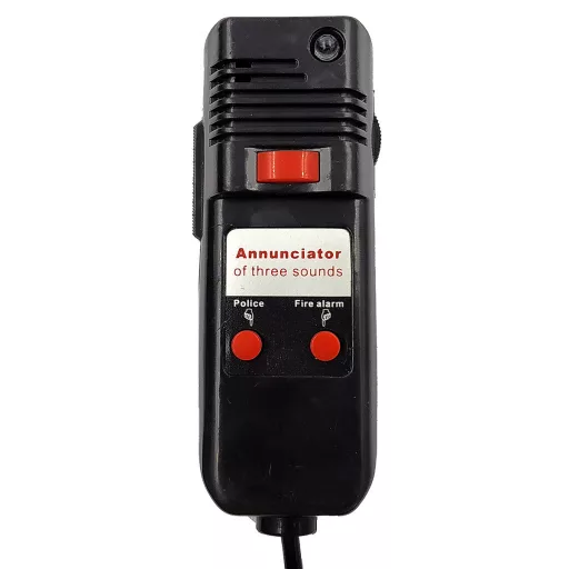 MaxSpeed Sziréna + Mikrofon, Két szólamú, 80W