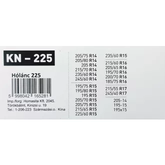 MaxSpeed Hólánc Kn225, 16mm