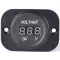MaxSpeed Digitális Beépíthető Autós voltmérő, 9-30V
