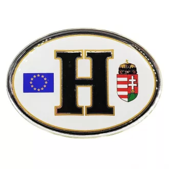 MATRICA H BETŰ MŰGYANTÁS FEHÉR (MAGYAR ZÁSZLÓ/CÍMER)
