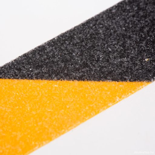 Ragasztószalag -padló-csúszásmentes - 5 m x 25 mm - sárga / fekete