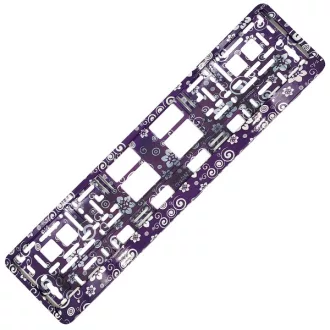 Rendszámtábla tartó VIRÁGOS rendszámtartó