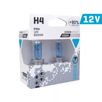   VISION IZZÓK SARKVIDÉKI FEHÉR H4 12V 60 / 55W P43T U E4 + 90%, 2 DB. CM58795
