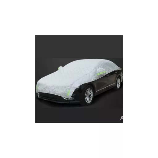Vastag autótakaró félponyva jégeső ellen XXL