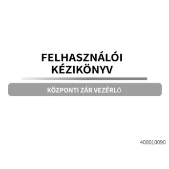 Központi zár szett távirányítós LD005/LJ607-3
