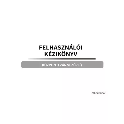 Központi zár szett távirányítós LD005/LJ607-3