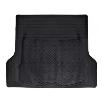 Csomagtértálca, Darabos, Pvc, Fekete