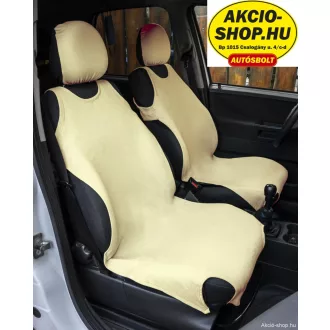 Trikó üléshuzat párban Pamut BÉZS Prémium