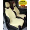 Trikó üléshuzat párban Pamut BÉZS Prémium