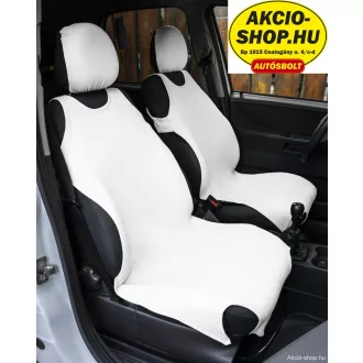 Trikó üléshuzat párban Pamut FEHÉR Prémium