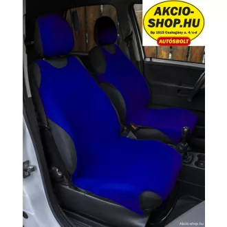Trikó üléshuzat párban Pamut SÖTÉTKÉK Prémium