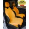 Trikó üléshuzat párban Pamut NARANCSSÁRGA Prémium