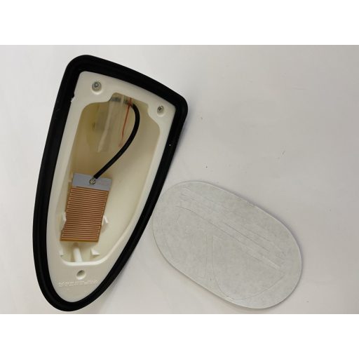 Cápauszony rádió antenna, 12V, fehér, C6111W