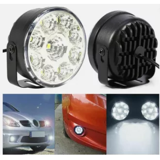 Nappali menetfény 12V , 9xSMD E4