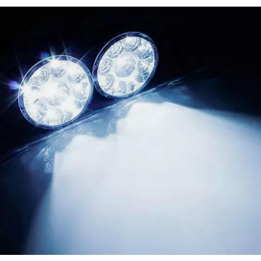 Nappali menetfény 12V , 9xSMD E4