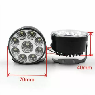 Nappali menetfény 12V , 9xSMD E4