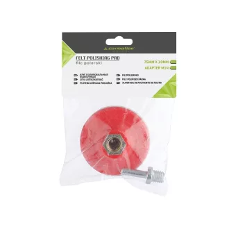 Polírozó szivacs adapterrel M14 - 75mm-es átmérő