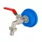 Kanna kupak fém csappal 61mm - 1/2