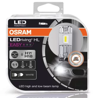   LED H7/H18/12V/13W/ Cool White 6500K Osram LEDriving HL Easy 64210DWESY