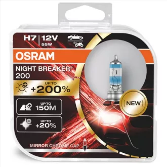 Osram Night Breaker H7, +220%, 2 darabos 64210NB220