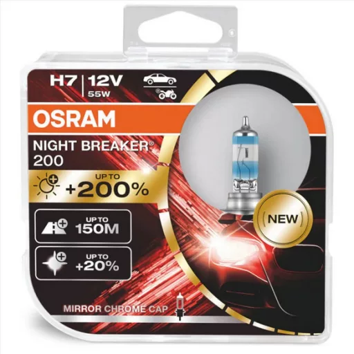 Osram Night Breaker H7, +220%, 2 darabos 64210NB220