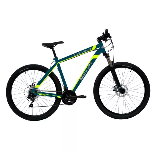 MTB 27.5 ACÉL"CERVINIA" SHIMAO 21 SEBESSÉGES TY300 ELÖL, HÁTUL TÁRCSAFÉK