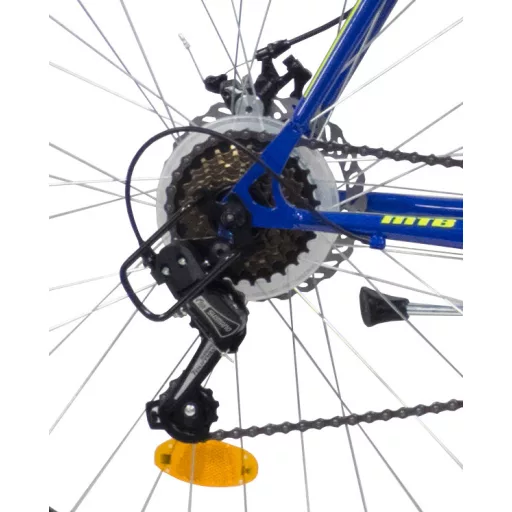 MTB 27.5 ACÉL"CERVINIA" SHIMAO 21 SEBESSÉGES TY300 ELÖL, HÁTUL TÁRCSAFÉK