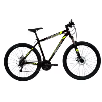   MTB 27.5 ALUMÍNIUM "LIVIGNO: SHIMANO 21SPEED TY21 ELÖL, HÁTUL TÁRCSAFÉK