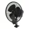 VENTILLÁTOR,Ventilátor 12 V OSZCILLÁLÓ 15CM Fekete