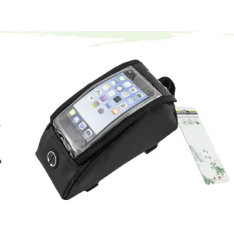 Kerékpár váztáska telefontartóval