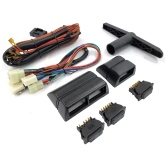 12 V - os elektromos ablakemelő szett 2 ablakhoz