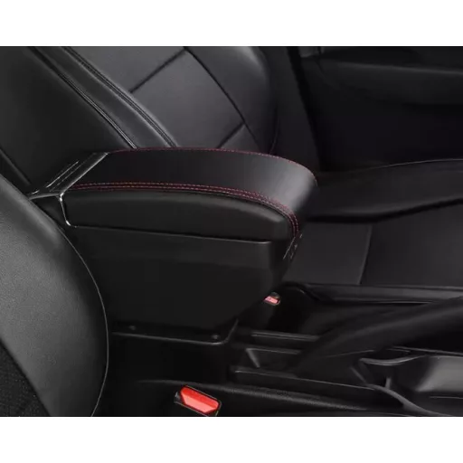 W13145 Gyári hatású műbőr univerzális könyöklő - 7USB-S - állítható konzol szélesség - A-009