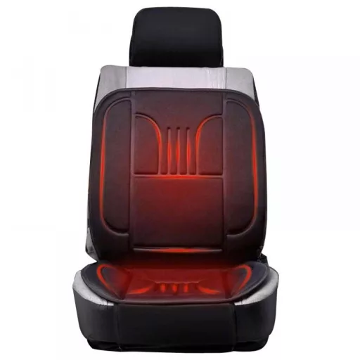 Fűthető ülésvédő 1db-os UL-AG96038BK/12V DUNLOP