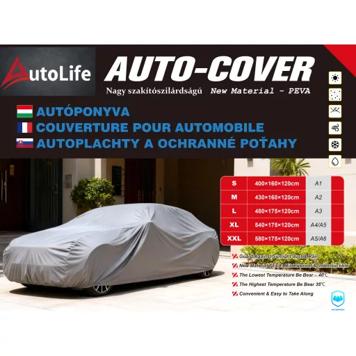 3 rétegű thermo szélvédő takaró – 140 × 96 cm