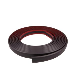 Öntapadós gumicsík ütközésvédő 25mm x 3mm – fekete 5méter