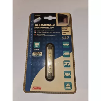   BELSŐVILÁGÍTÁS 2 LEDES erős fényerő automatikus LAMPA 12V.