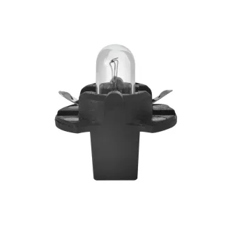 Ring Izzó Műszerfalba, 1CP, 14V, Fekete