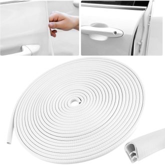 Ajtóvédő gumicsík 5méter - fehér színben