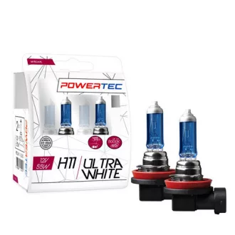 M-Tech Powertec, H11+100% Izzó Ultra White, Pár