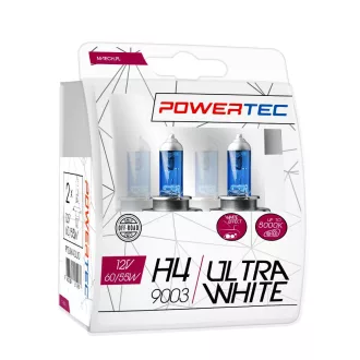 M-Tech, H4 Izzó, Ultra White, 12V 60/55W Párban
