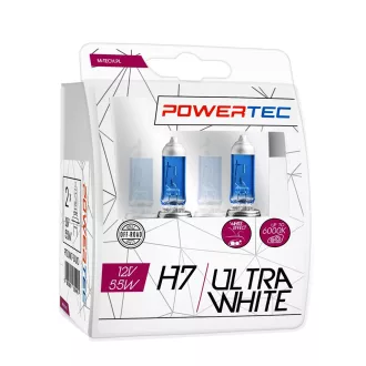M-Tech H7 Izzó, Ultra White, 12V 55W Párban